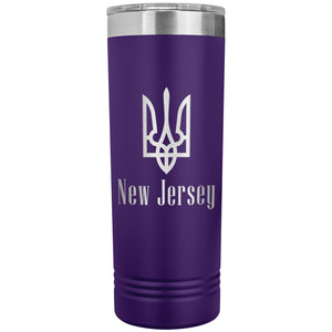 New Jersey - 22oz Insulated Skinny Tumbler