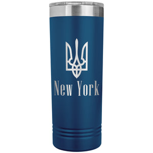 New York - 22oz Insulated Skinny Tumbler
