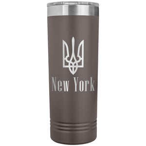 New York - 22oz Insulated Skinny Tumbler