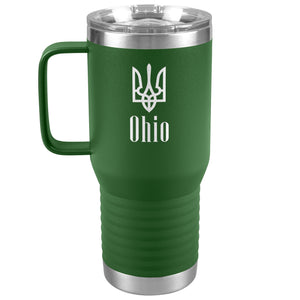 Ohio - 20oz Insulated Travel Tumbler
