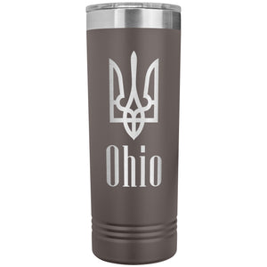 Ohio - 22oz Insulated Skinny Tumbler