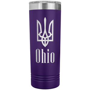 Ohio - 22oz Insulated Skinny Tumbler