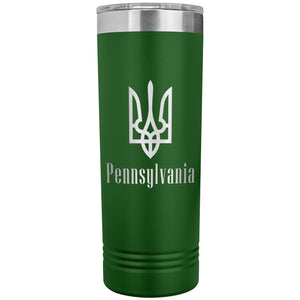 Pennsylvania - 22oz Insulated Skinny Tumbler