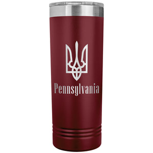 Pennsylvania - 22oz Insulated Skinny Tumbler