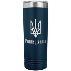 Pennsylvania - 22oz Insulated Skinny Tumbler