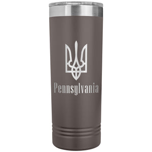 Pennsylvania - 22oz Insulated Skinny Tumbler