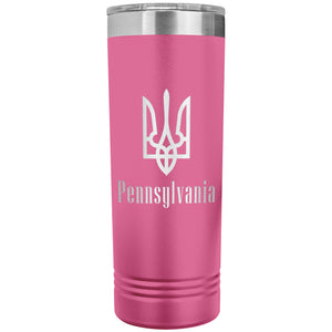 Pennsylvania - 22oz Insulated Skinny Tumbler