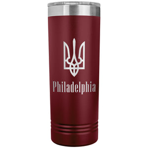 Philadelphia - 22oz Insulated Skinny Tumbler