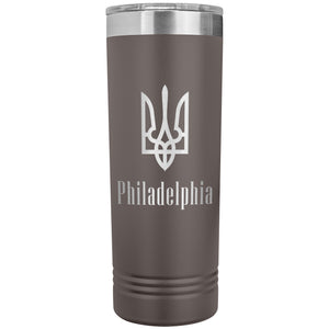 Philadelphia - 22oz Insulated Skinny Tumbler