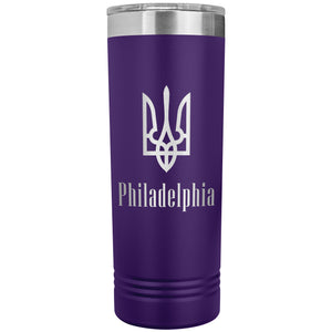 Philadelphia - 22oz Insulated Skinny Tumbler