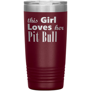 Pit Bull - 20oz Insulated Tumbler
