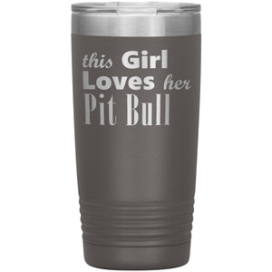 Pit Bull - 20oz Insulated Tumbler