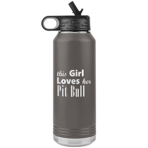 Pit Bull - 32oz Insulated Water Bottle