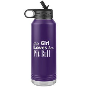 Pit Bull - 32oz Insulated Water Bottle