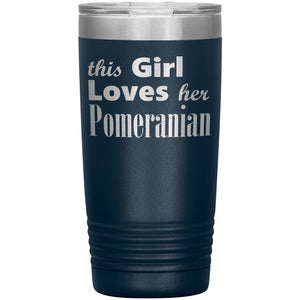 Pomeranian - 20oz Insulated Tumbler