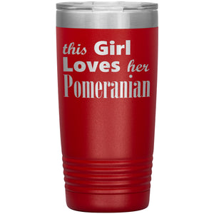 Pomeranian - 20oz Insulated Tumbler