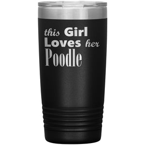 Poodle - 20oz Insulated Tumbler