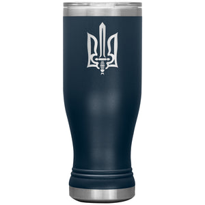 Stylized Tryzub - 20oz BOHO Insulated Tumbler
