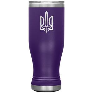 Stylized Tryzub - 20oz BOHO Insulated Tumbler