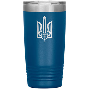 Stylized Tryzub - 20oz Insulated Tumbler