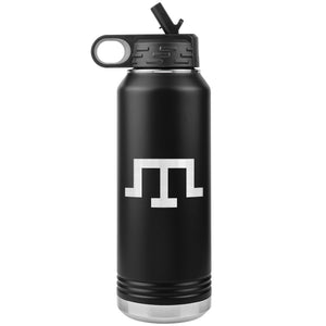 Tamga of Crimean Tatar Giray Dynasty - 32oz Insulated Water Bottle