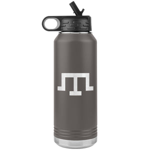 Tamga of Crimean Tatar Giray Dynasty - 32oz Insulated Water Bottle
