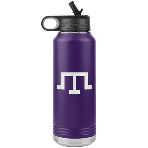 Tamga of Crimean Tatar Giray Dynasty - 32oz Insulated Water Bottle
