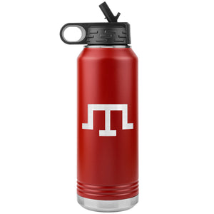 Tamga of Crimean Tatar Giray Dynasty - 32oz Insulated Water Bottle