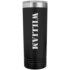 William - 22oz Insulated Skinny Tumbler