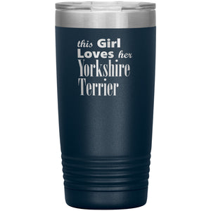 Yorkshire Terrier - 20oz Insulated Tumbler