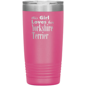 Yorkshire Terrier - 20oz Insulated Tumbler