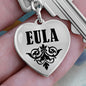 Eula v01 - Heart Pendant Luxury Keychain