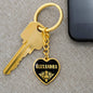 Alexandra v02 - Heart Pendant Luxury Keychain