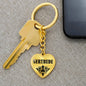 Gertrude v01 - Heart Pendant Luxury Keychain