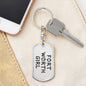 Fort Worth Girl v4 - Luxury Dog Tag Keychain