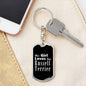 Russell Terrier v2 - Luxury Dog Tag Keychain