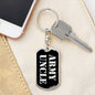 Army Uncle v2 - Luxury Dog Tag Keychain