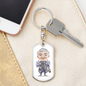 Knight 06 - Luxury Dog Tag Keychain