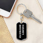 Sailor's Boyfriend v2 - Luxury Dog Tag Keychain