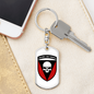 72nd Mechanized Brigade (Ukraine) v2 - Luxury Dog Tag Keychain