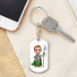 Knight 01 - Luxury Dog Tag Keychain