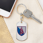 45th Air Assault Brigade (Ukraine) - Luxury Dog Tag Keychain