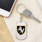 1st Tank Brigade (Ukraine) - Luxury Dog Tag Keychain