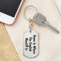 English Mastiff's Home - Luxury Dog Tag Keychain