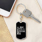 Egyptian Mau v2 - Luxury Dog Tag Keychain