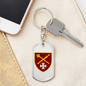 Operational Command West (Ukraine) - Luxury Dog Tag Keychain