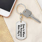 Portuguese Water Dog's Home - Luxury Dog Tag Keychain