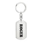 Roger - Luxury Dog Tag Keychain