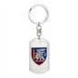 81st Airmobile Brigade (Ukraine) - Luxury Dog Tag Keychain