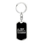 Newfoundland v2 - Luxury Dog Tag Keychain